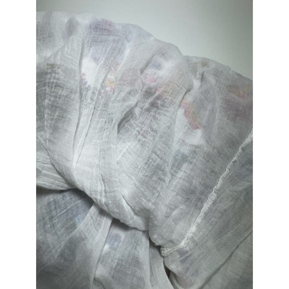 Charlie Paige Boho Sleeveless Smocked Neck Maxi Dress Multi Color Floral Cotton - Picture 10 of 10